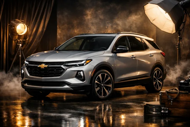 2026 Chevrolet Equinox parked outdoors showing bold grille and sleek taillamps