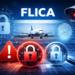Flica Net safety guide showing privacy risks, login security checks, and phishing red flags