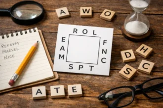 Letter Boxed Answers today with hints, solution chain, and final word explained
