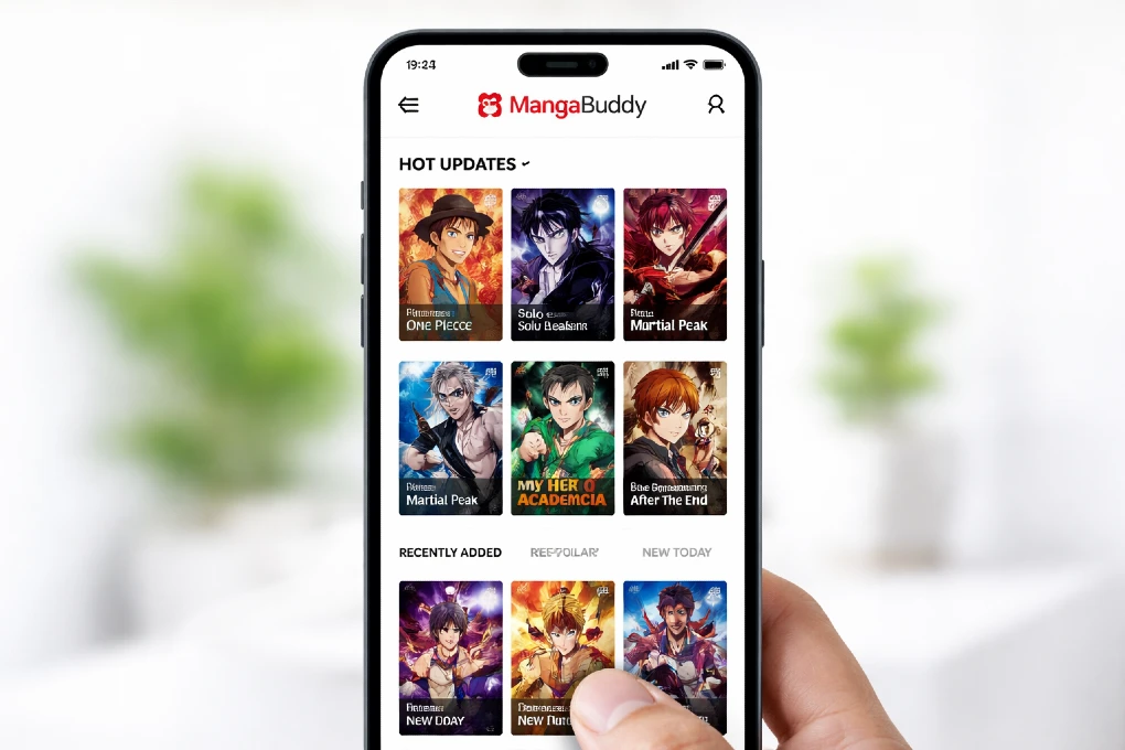 MangaBuddy homepage for reading manga online in 2026