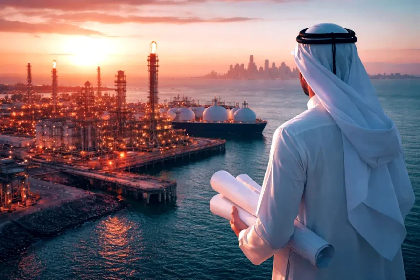 Qatar Petroleum QP LNG facilities and North Field energy expansion in Qatar