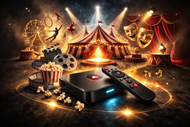 Showbox Box learning circus and theatre performance moves