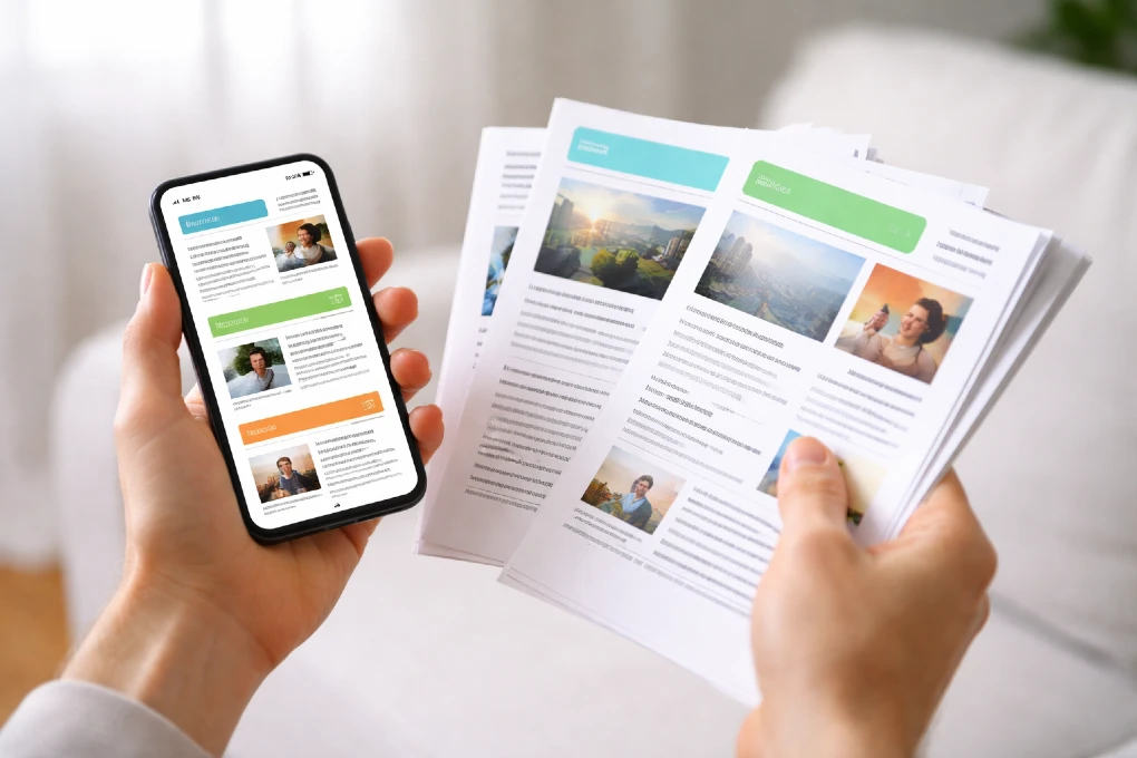 your topics multiple stories creates a better reading experience for online readers
