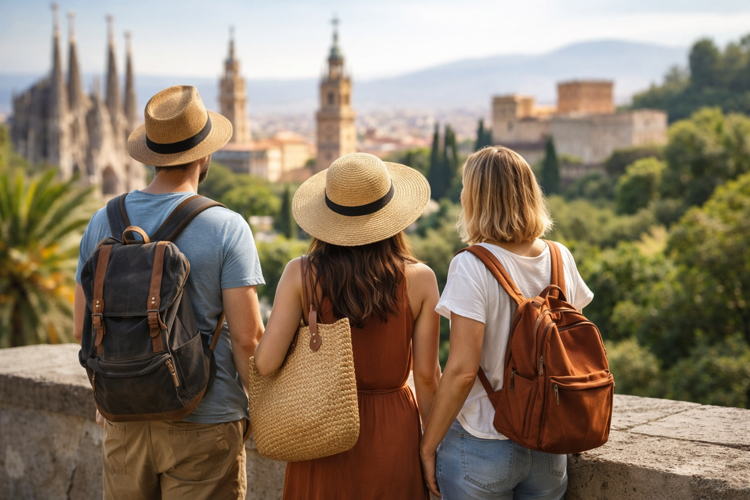 Best Cities to Visit in Spain featuring Madrid, Barcelona, Seville, Valencia, Málaga, Bilbao, San Sebastián, and Granada