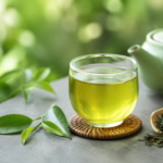 Best Green Tea brands displayed as fresh loose leaf tea and brewed green tea for daily wellness and fresh flavor