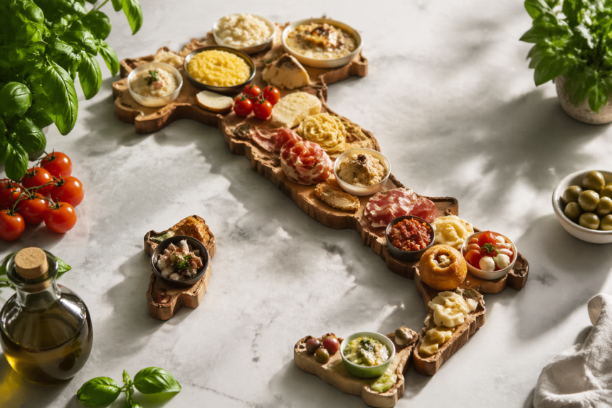 However Italian Cuisine Is Best Identified by Individual Regions across Italy through diverse regional dishes and local ingredients