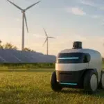 Rolerek smart and sustainable technology concept with modern connected devices