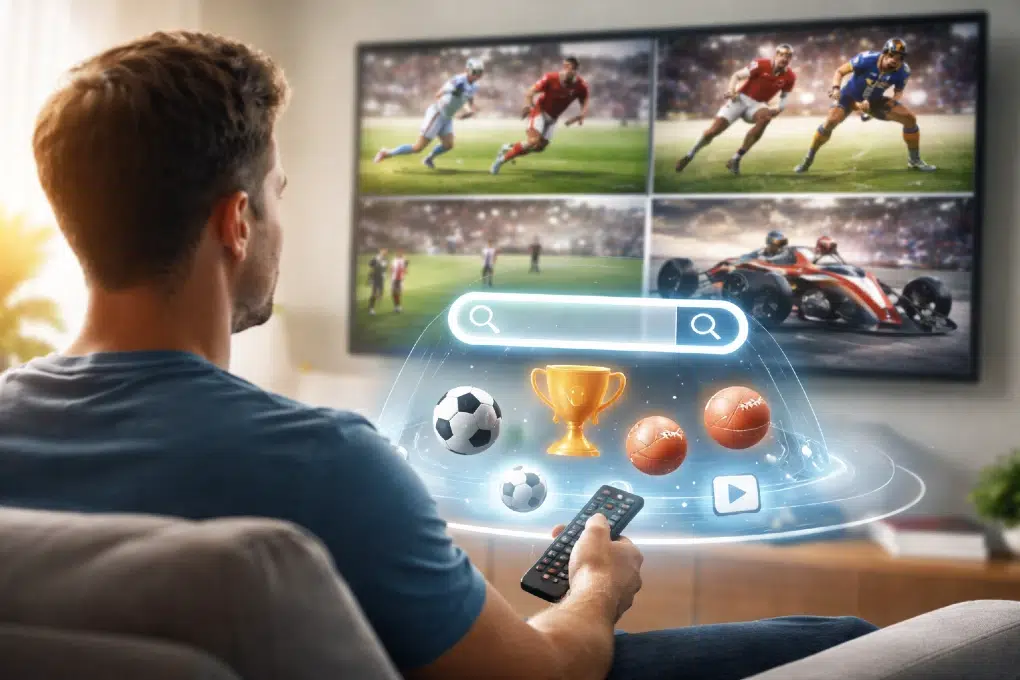 Total Sportek search trend concept showing sports viewers looking for live match access in 2026