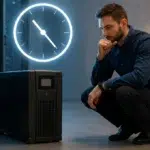 Uninterruptible Power Supply Hours chart showing UPS runtime by load for home and office devices